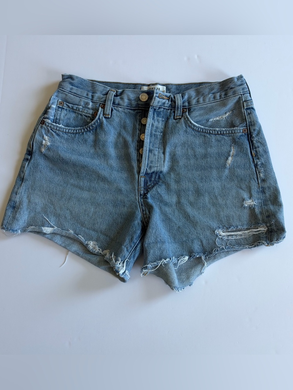 Agolde Parker Long Shorts